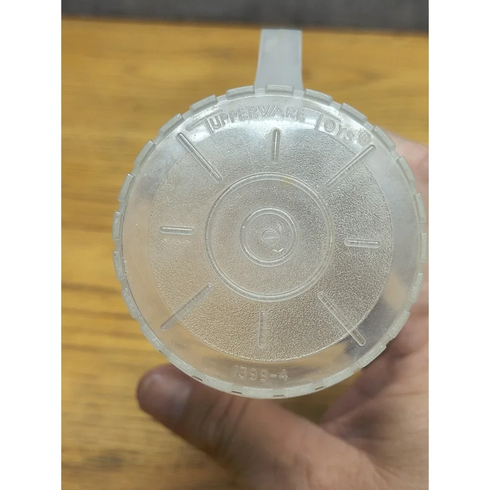 Rare Vintage Tupperware Toys Clear Pitcher With‎ Blue Lid 5